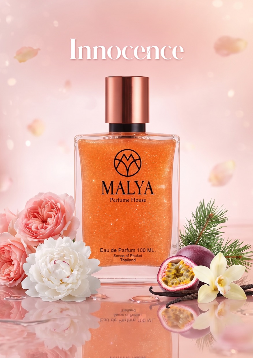 น้ำหอม MALYA Innocence — สดใสอ่อนหวานอย่างเสาวรสและวานิลลา